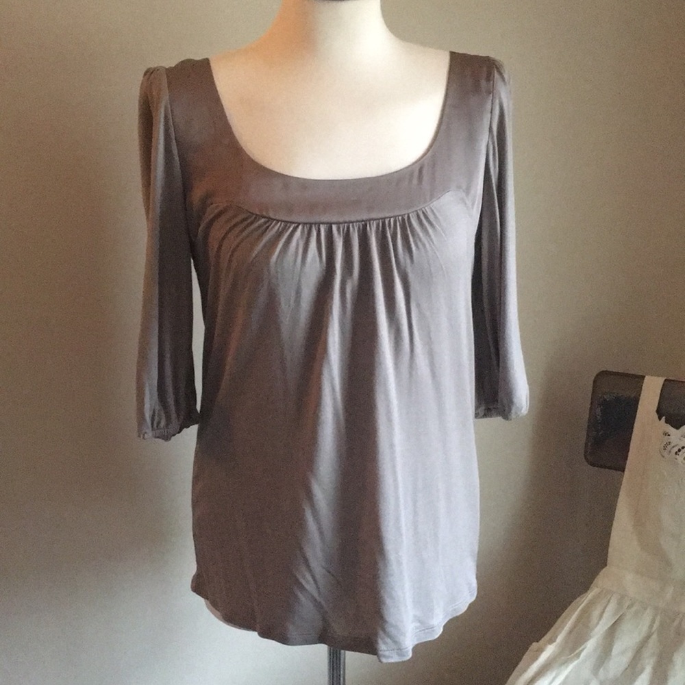 Grey LOFT Top